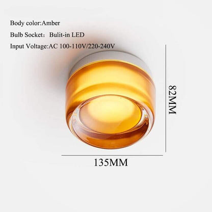 Vivolux | Futuristische und einzigartige solide Plexiglas-Wandleuchte