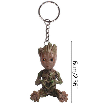 Vivolux | Cartoon Groot Miniaturfigur: Verspielte Bürodekoration
