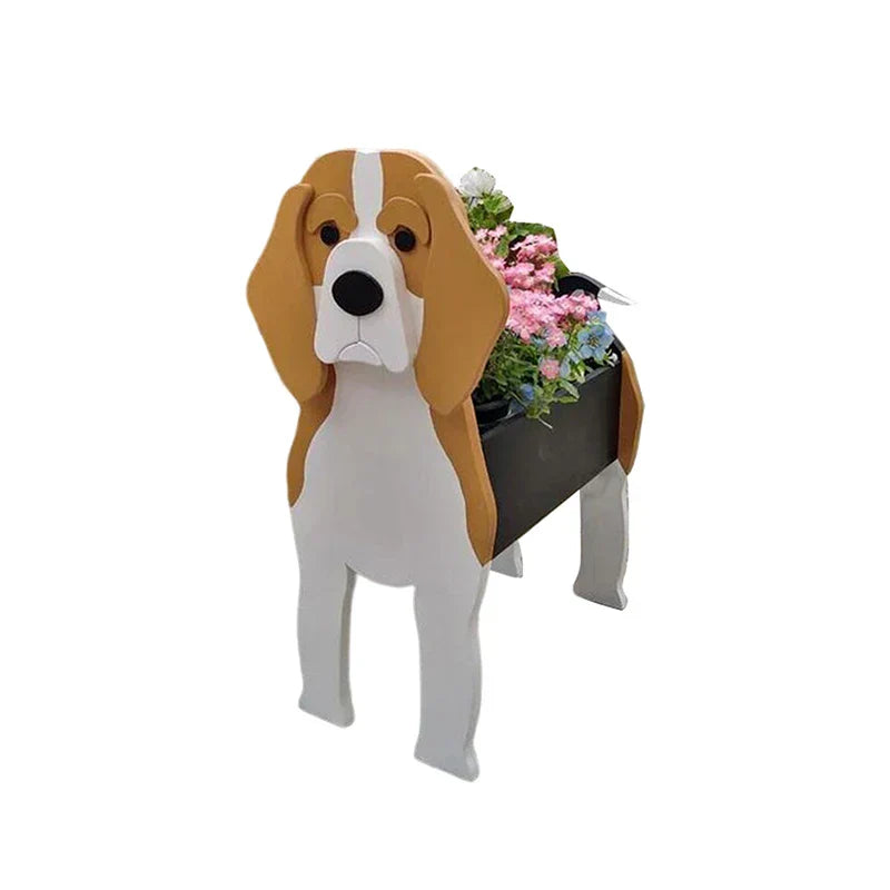 Vivolux | Blumentopf - Pawsome - Hundepflanzgefäß - Verschiedene Rassen
