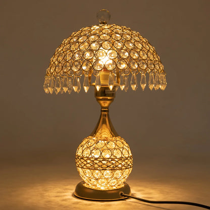 Vivolux | Moderne Kristall Luxus Dekorative Nachttischlampe