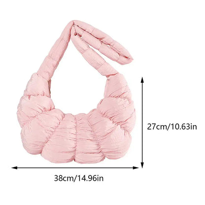 Vivolux | Puff Croissant Schultertasche