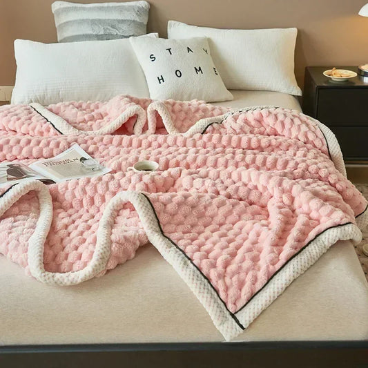 Vivolux | TurtleVelvet | Herbstliche Flanell-Decke