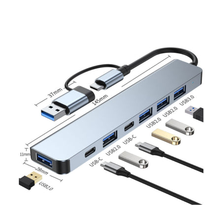Vivolux | Thunderbolt 3 USB-C Hub mit HDMI, PD, SD/TF für MacBook Air M1 und iPad Pro