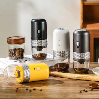 Vivolux | Elektrische Kaffeemühle Typ C USB Ladung Professionelle Keramik Mahlkern Kaffeebohnen Mühle Tragbare Kaffeemaschine Zubehör