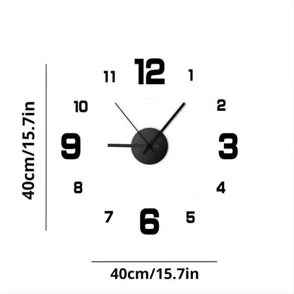 Vivolux | Kreative rahmenlose Wanduhr