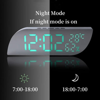 Vivolux | LED Digitalwecker mit Doppelanzeige & unbegrenztem Snooze