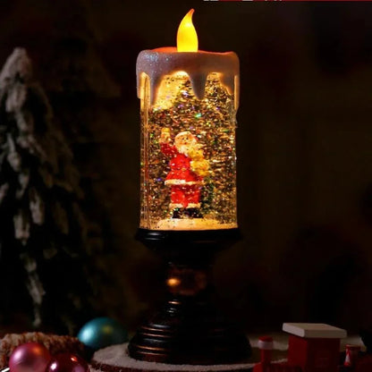 Vivolux | Schneefall Kristall Weihnachtskerzenlicht