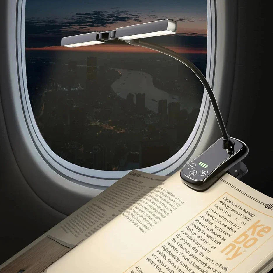 Vivolux | LED aufladbare Leselampe mit Touch-Bedienung | Herbstbeleuchtung - Nellie