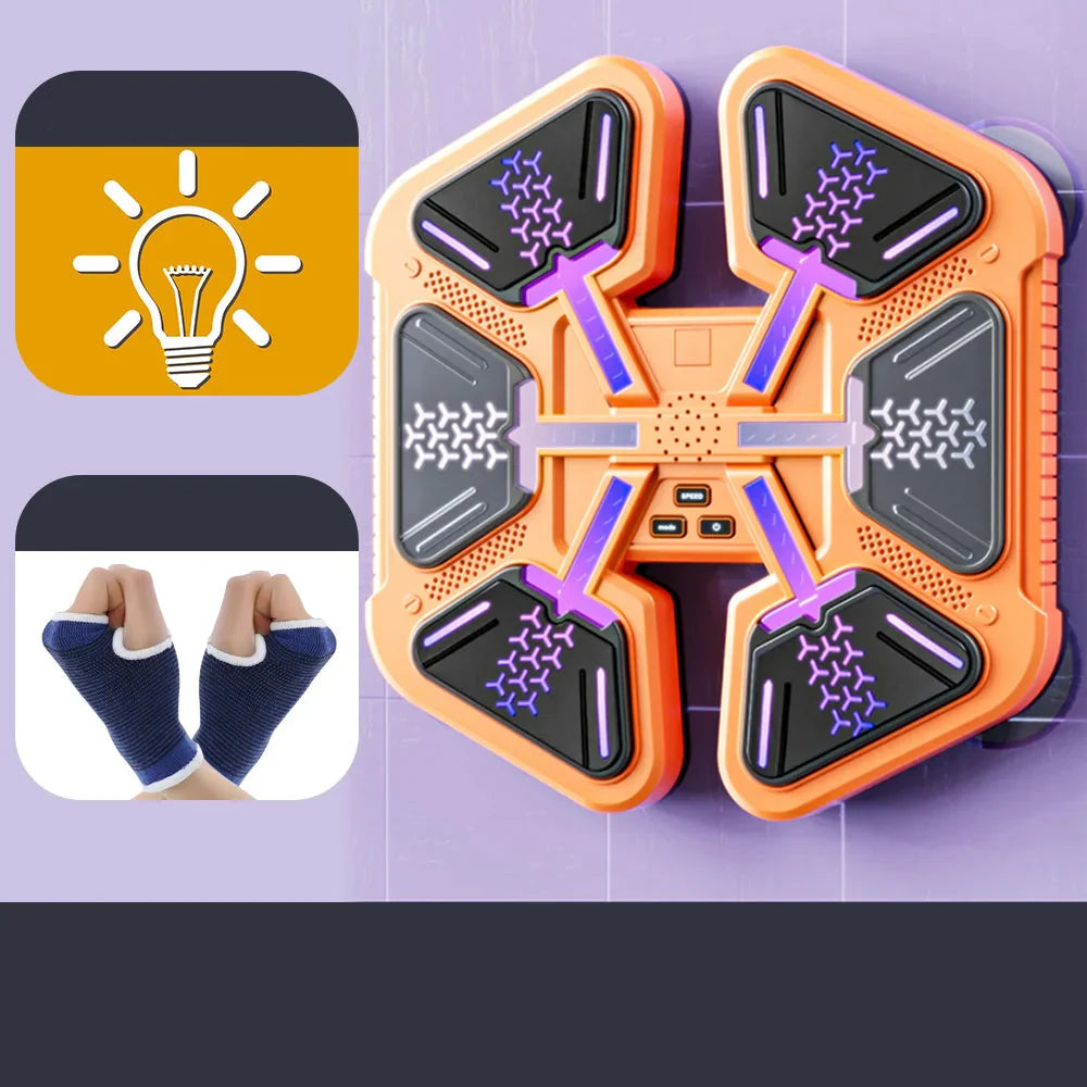 Neue Smarte Musik Boxmaschine Erwachsene/Kinder Sport Fitness Boxtrainer Heimtraining Reaktionstraining Boxwand Ziel