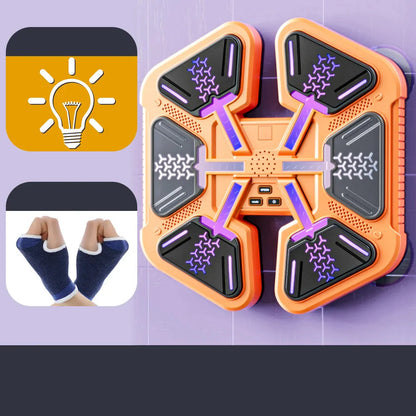 Neue Smarte Musik Boxmaschine Erwachsene/Kinder Sport Fitness Boxtrainer Heimtraining Reaktionstraining Boxwand Ziel