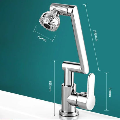 Vivolux | Spritzwassergeschützter mechanischer universeller drehbarer Arm Wasserhahn