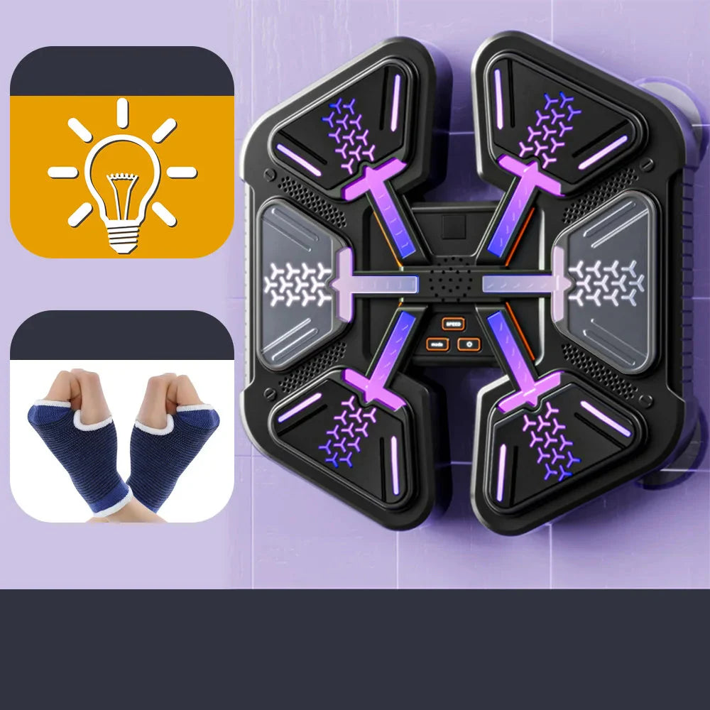 Neue Smarte Musik Boxmaschine Erwachsene/Kinder Sport Fitness Boxtrainer Heimtraining Reaktionstraining Boxwand Ziel
