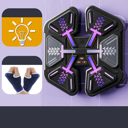 Neue Smarte Musik Boxmaschine Erwachsene/Kinder Sport Fitness Boxtrainer Heimtraining Reaktionstraining Boxwand Ziel