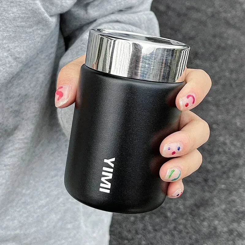 Vivolux | 230ml Mini 316 Edelstahl Tragbare Thermoskanne - Taschen-Vakuumflasche