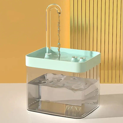 Vivolux | Ultra-leise Haustier-Wasserbrunnen mit intelligenter Filtration - 1,5 l Edelstahl