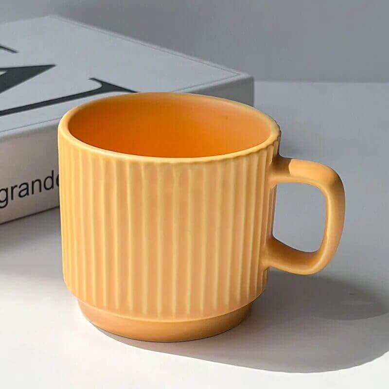 Vivolux | Große Retro Keramiktasse