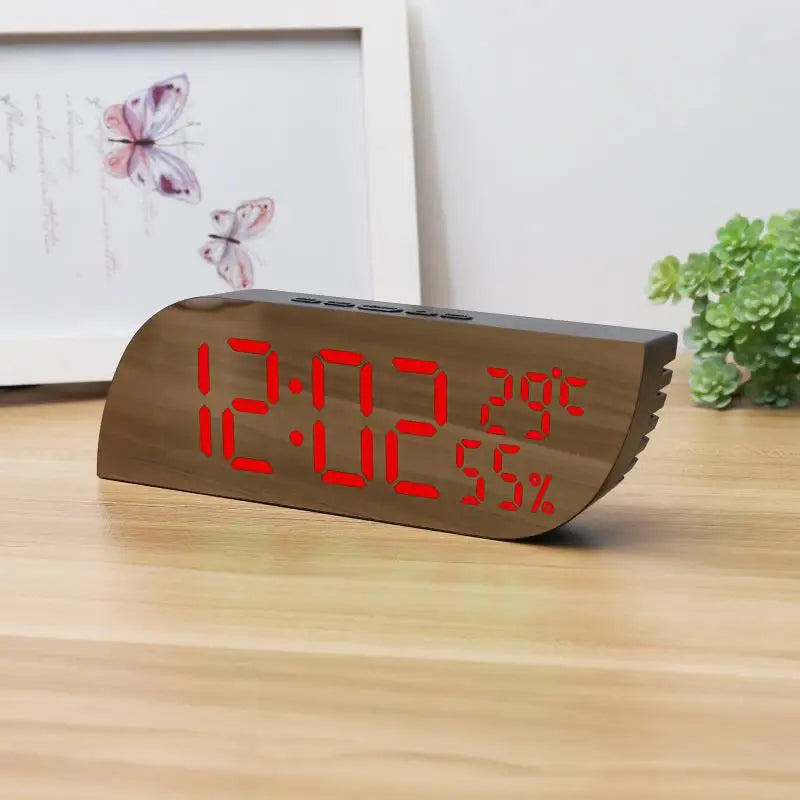 Vivolux | LED Digitalwecker mit Doppelanzeige & unbegrenztem Snooze