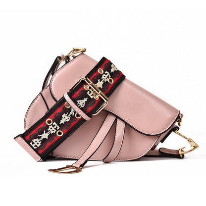 Vivolux | Luxuriöse Damen Umhängetasche - exklusive PU - Leder Satteltasche