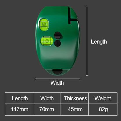 Vivolux | Rechter Winkel Präzisions Digital Laser Wasserwaage