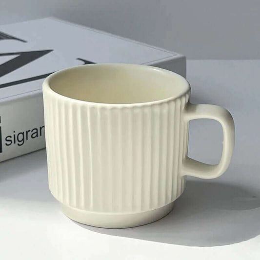 Vivolux | Große Retro Keramiktasse