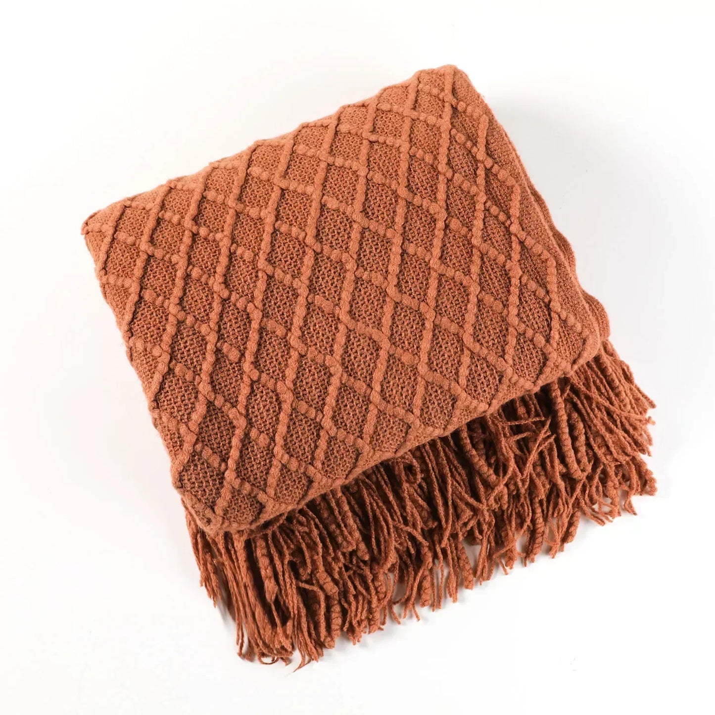 Vivolux | Nordic Style Dick Gestrickte Decke
