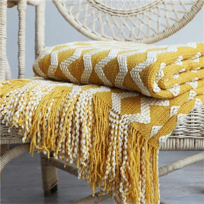 Vivolux | GELBE BOHO KAROMUSTER