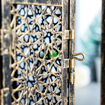 Vivolux | Mystique Orientalische Laterne - Vintage Windlicht Kerzenhalter