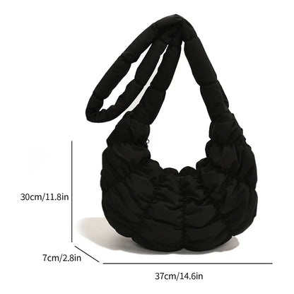Vivolux | Puff Croissant Schultertasche