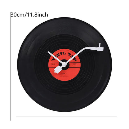 Vivolux | Musical Vinyl Record Wall Clock