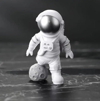 Vivolux | Harz-Astronaut-Figur Statue Raumfahrer Skulptur Pädagogisches Spielzeug Schreibtisch-Dekoration Astronaut-Modell Für Kinder Geschenk