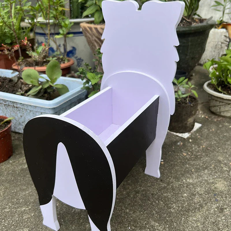 Vivolux | Blumentopf - Pawsome - Hundepflanzgefäß - Verschiedene Rassen