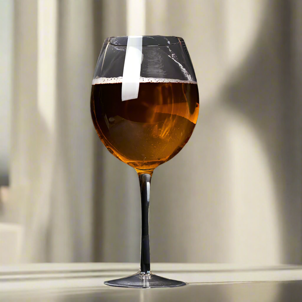 Vivolux | Riesige 106 Oz Weinglas und Bierkrug-Kombo - 3000ML Extra Großes Kristallglas für Partys, Hochzeiten und Feiern