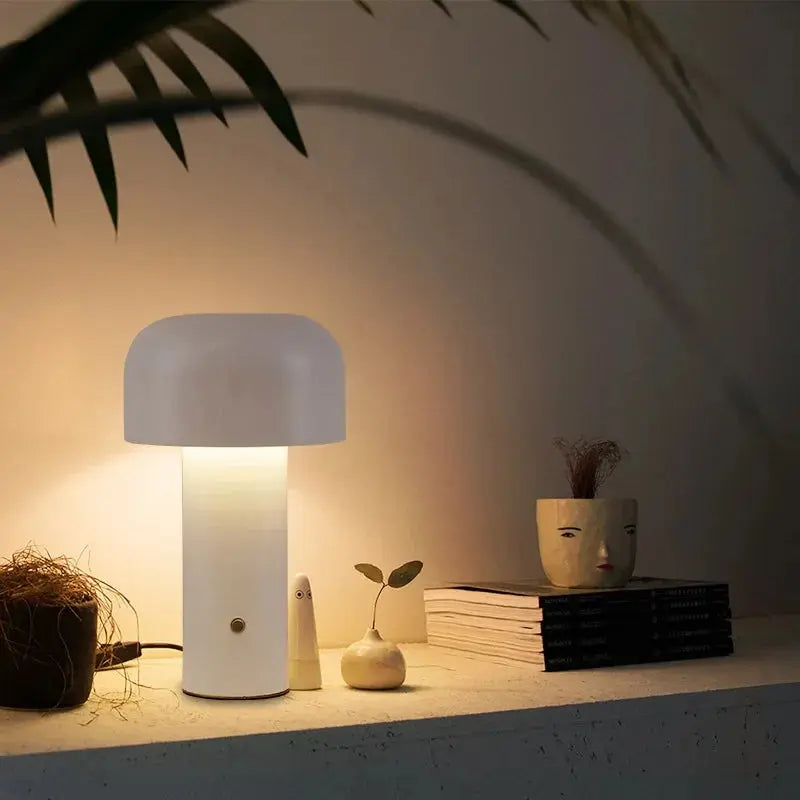 Vivolux | Multicolor LED Tischlampe mit USB-Ladegerät