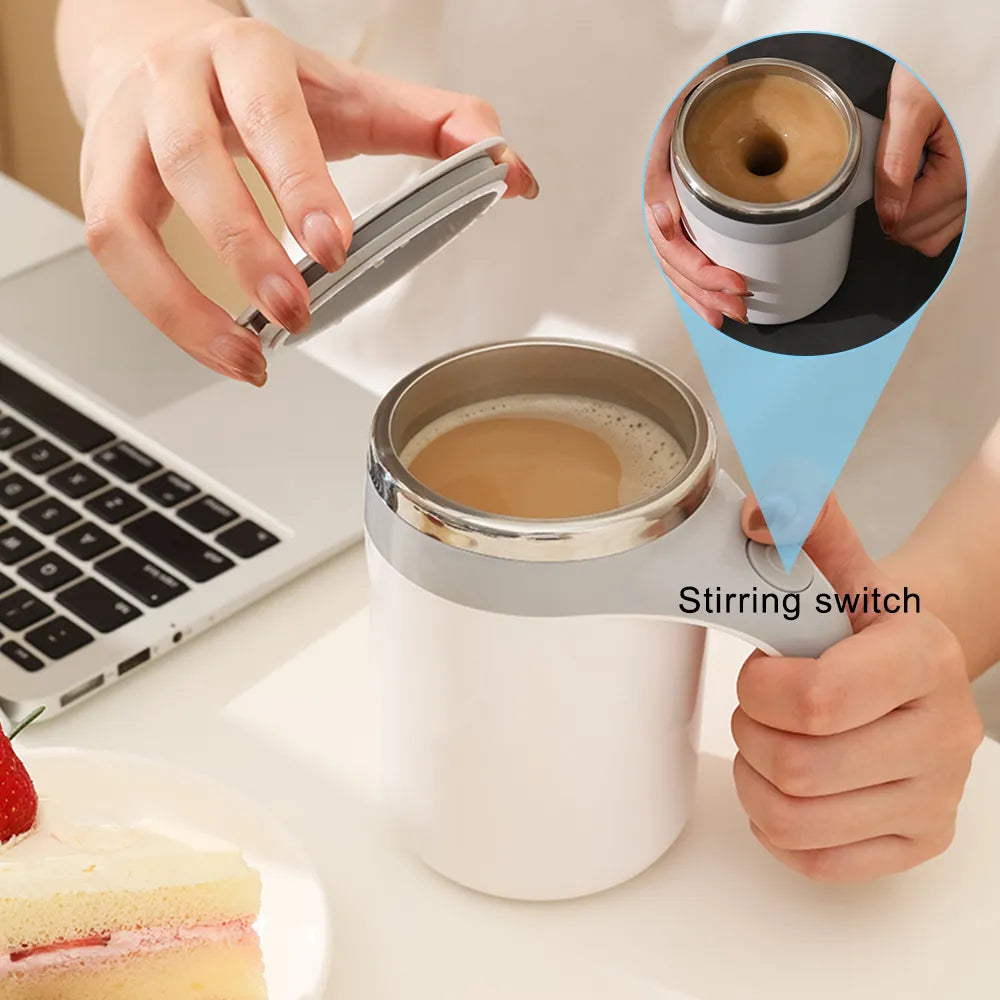 Vivolux | Wiederaufladbare selbstrührende Tasse