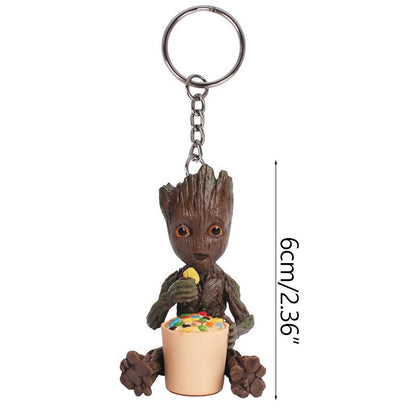 Vivolux | Cartoon Groot Miniaturfigur: Verspielte Bürodekoration
