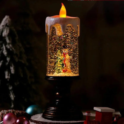 Vivolux | Schneefall Kristall Weihnachtskerzenlicht