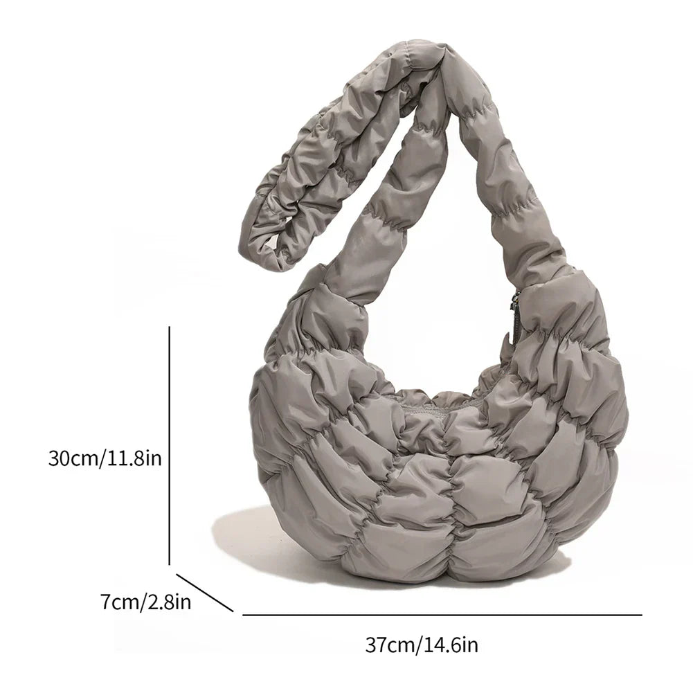 Vivolux | Puff Croissant Schultertasche
