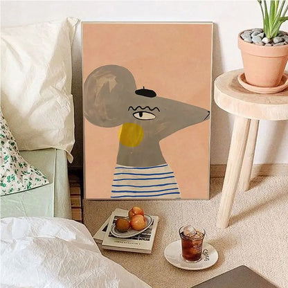Vivolux | Vintage Cartoon Leinwandkunst