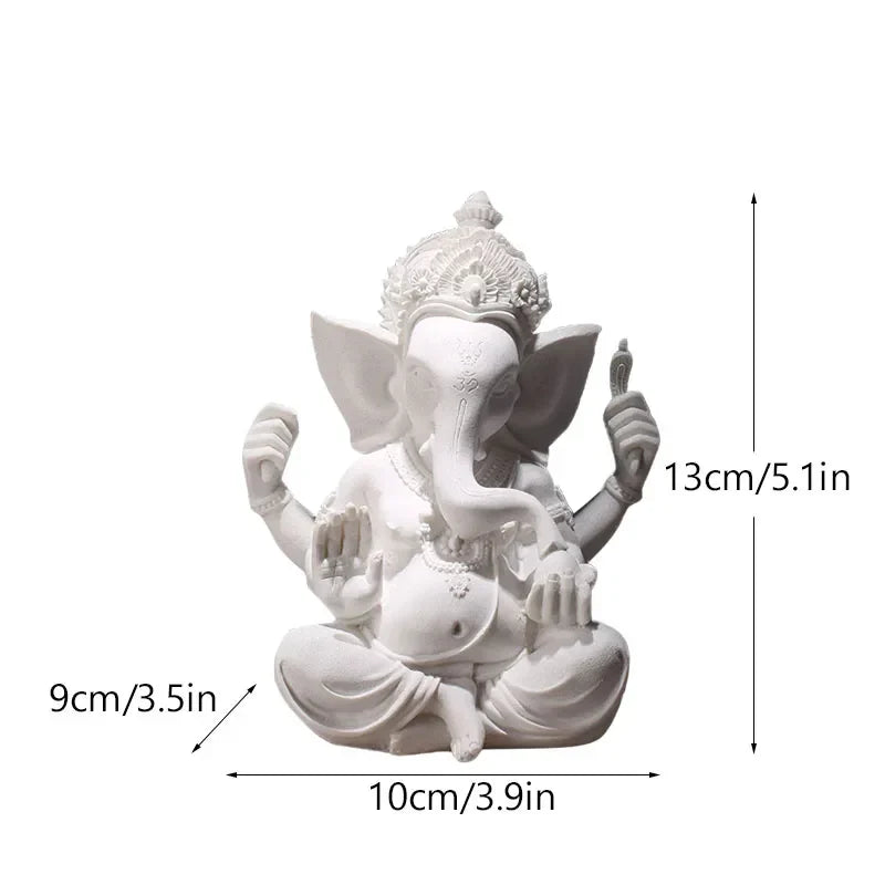 Vivolux | Göttliche Harz Sandstein-Stil Vedic Skulpturen