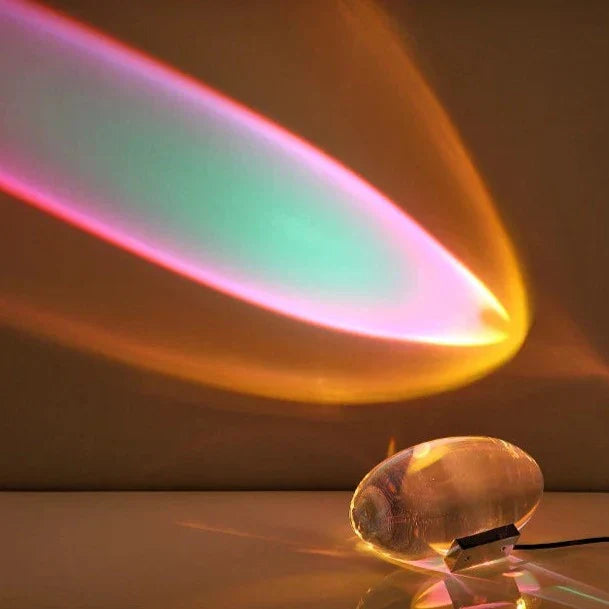 Vivolux | Kristall Sonnenuntergang Himmel Tischlampe