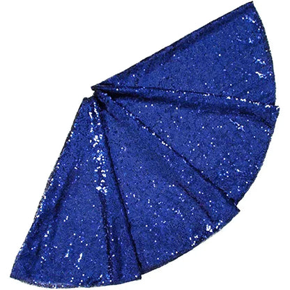 Funkelnde Weihnachtsbaumstämme