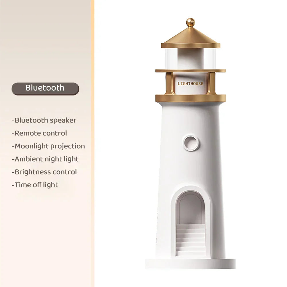 Vivolux | Lighthouse Ambientlichter Bluetooth Musik Dimmbar Projektion