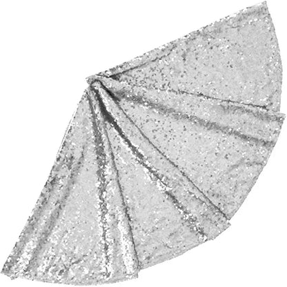 Funkelnde Weihnachtsbaumstämme