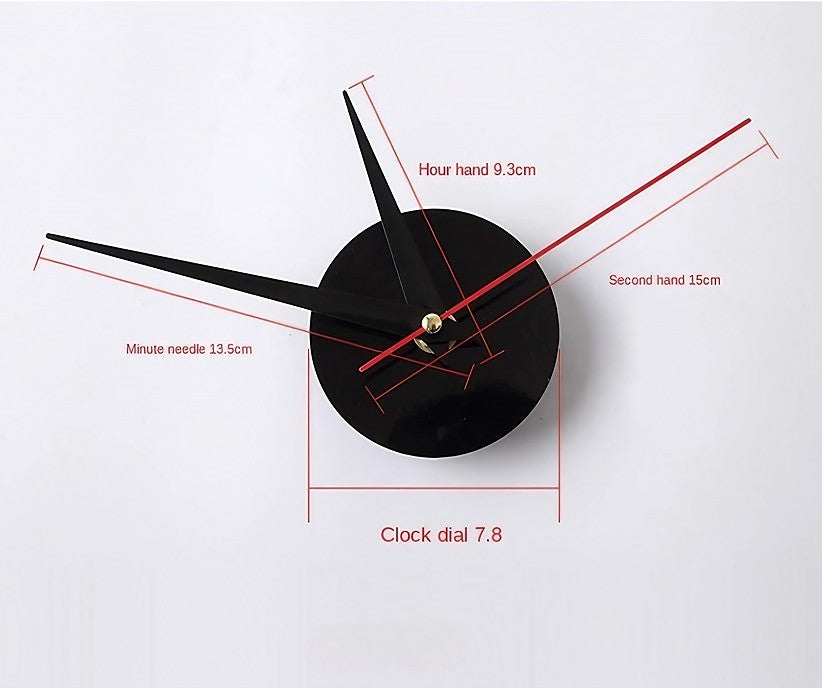 Vivolux | 3D-Leuchtwanduhr – rahmenloses DIY-Design