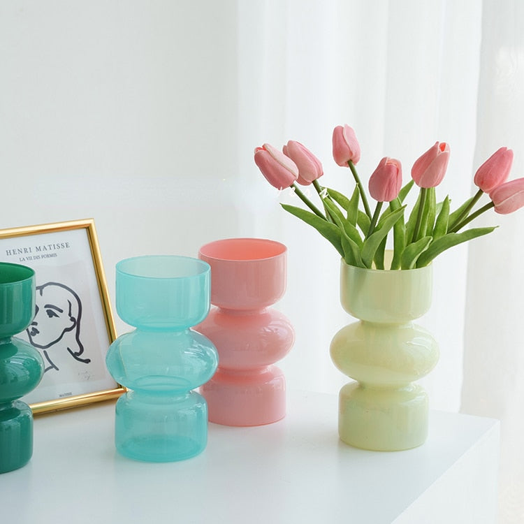 Vivolux | Glas Tier Vase - Mehrfarben