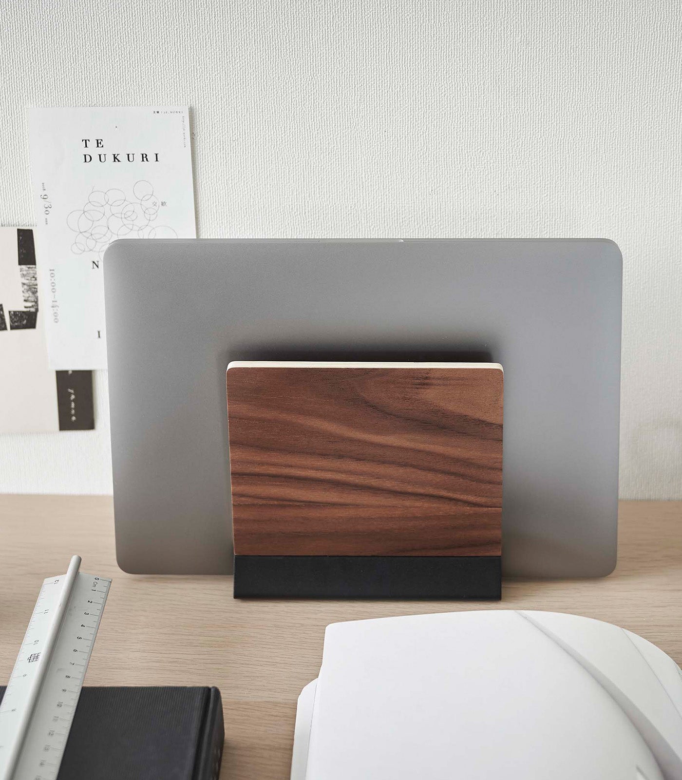 Vivolux | Slim Laptop Stand - Stahl + Holz
