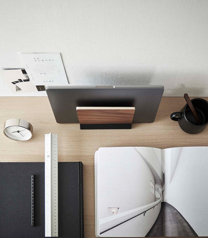 Vivolux | Slim Laptop Stand - Stahl + Holz