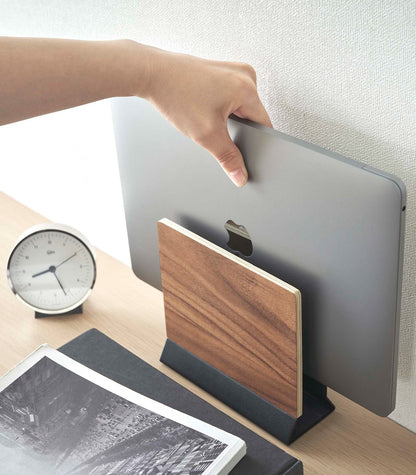 Vivolux | Slim Laptop Stand - Stahl + Holz