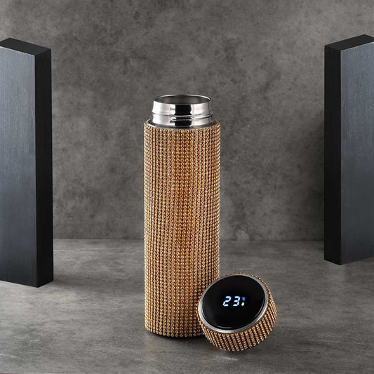 Vivolux | Smart Bottle Thermos I Smarte Temperaturanzeige Zirkonia Vakuumflasche 500 ML