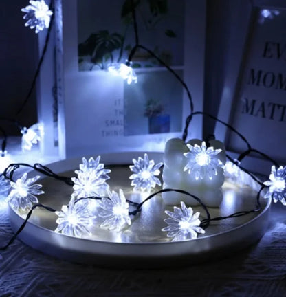 Vivolux | Pfirsichblüten Lichterkette